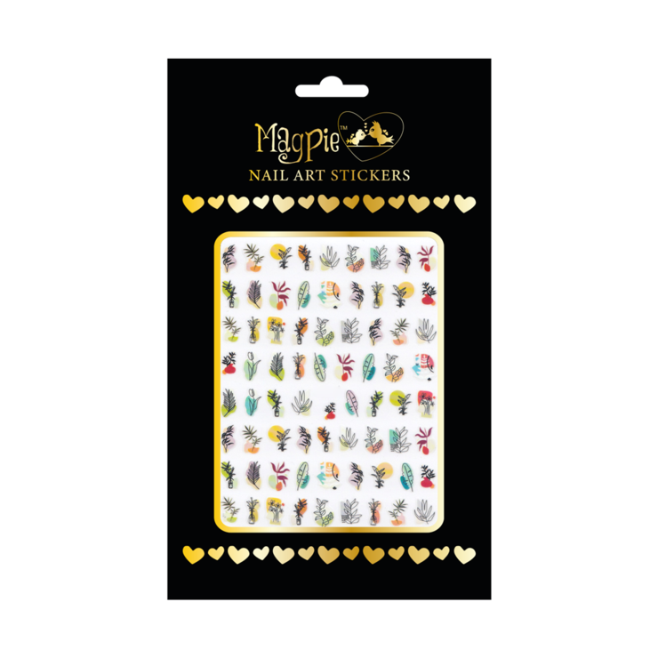 Sticker 63 - Colorful Modern Leaves